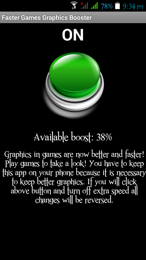Faster Graphic Booster