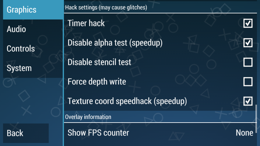PPSSPP SETUP SETTINGS 7
