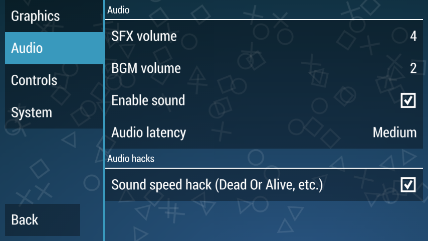 PPSSPP SETUP SETTINGS 8