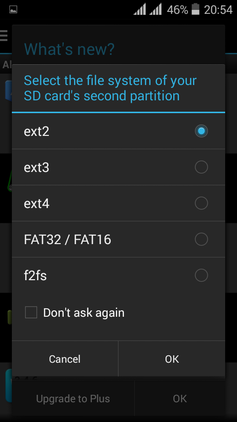 Aparted apps to partition your SDcard Aparted apps to partition your SDcard Screenshot 5