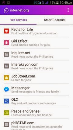 Internet.org app preview 2