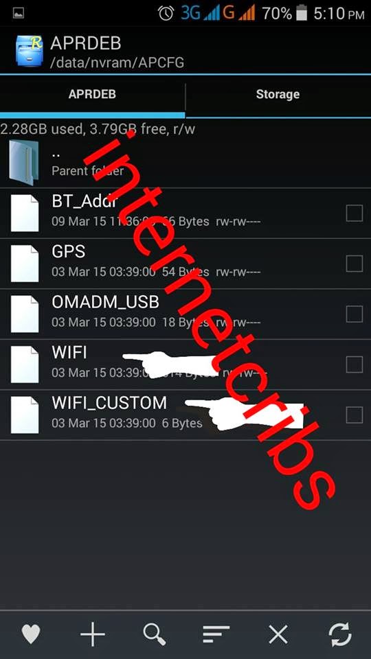 Rootexplorer Nvram Wifi