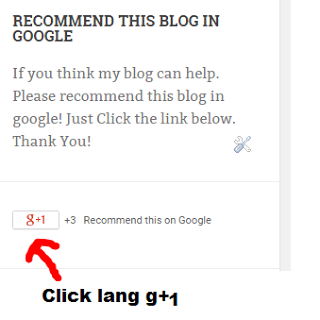 Recommend in Google
