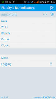 Flat Style Bar Indicators