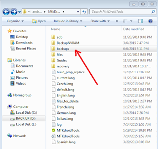 MTKDROID TOOLS FOLDERS