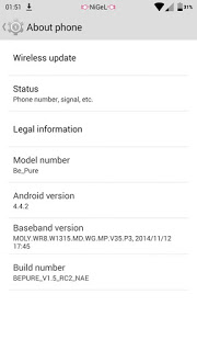 Ulefone be pure 1.5 rc2 ported rom for skk lynx Ulefone be pure 1.5 rc2 ported rom for skk lynx screenshot 2