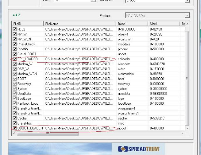 CHANGE SPL AND UBOOT