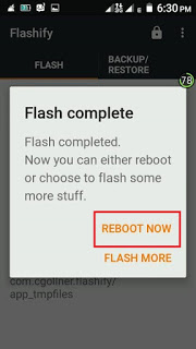 FLASHIFY-REBOOT-NOW