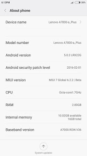 MIUI6.2.2-LENOVO-A7000-plus screenshot 2