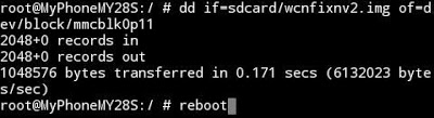 Terminal emulator step 6 and 7