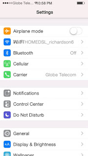 IOS 8.1 Custom Rom Screenshots