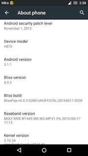 [ROM] Blisspop v4.0.3 LL KERNEL 3.10.54 for  Cherry Mobile Flare S3 Quadcore Screenshots