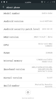 [ROM] MIUI 7 Global Beta ROM 6.5.27 for CM Cubix Cube [6592] Screenshots