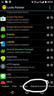 Lucky Patcher Lucky Patcher Rebuild and Install
